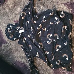 Torrid Fleece full length lounge onesie size 3/4